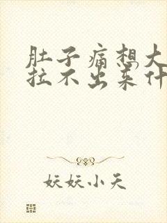 肚子痛想大便又拉不出来什么原因封面