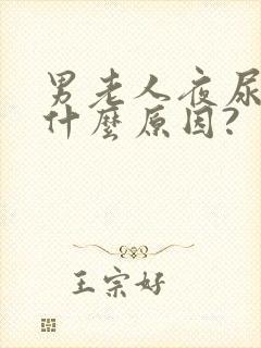 男老人夜尿多是什么原因?