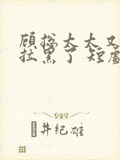 顾总太太又把你拉黑了 短剧