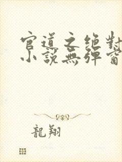 官道之绝对权力小说无弹窗