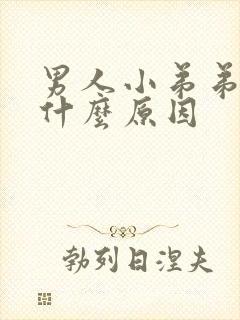 男人小弟弟不硬什么原因封面