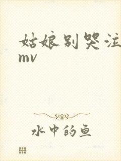 姑娘别哭泣最火mv
