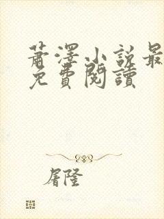 萧泽小说最新版免费阅读