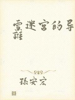 雪迷宫的导演是谁