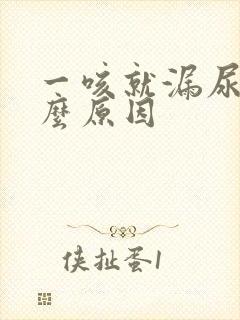 一咳就漏尿是什么原因封面