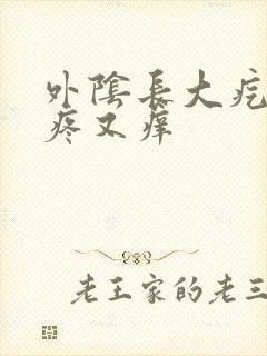 外阴长大疙瘩又疼又痒