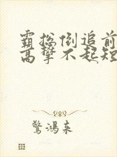 霸总倒追前妻你高攀不起短剧免费