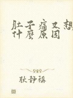 肚子痛又想吐是什么原因