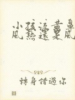 小孩流黄鼻涕是风热还是风寒