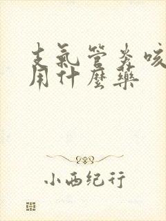 支气管炎咳黄痰用什么药