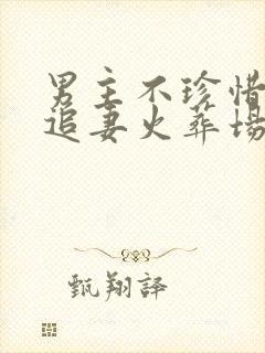 男主不珍惜女主追妻火葬场