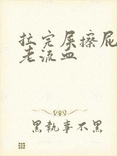 拉完屎擦屁股时老流血封面