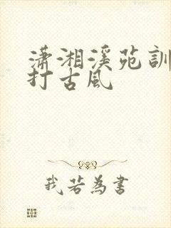 潇湘溪苑训诫挨打古风