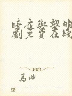 暗夜与黎明电视剧免费在线观看