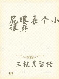 屁眼长个小肉球很疼