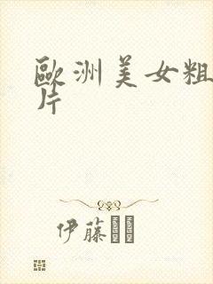 欧洲美女粗暴毛片封面