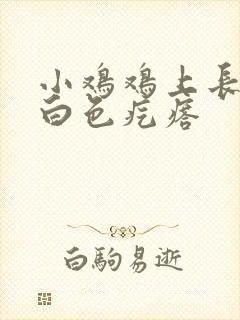 小鸡鸡上长了小白色疙瘩