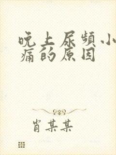 晚上尿频小腹胀痛的原因封面