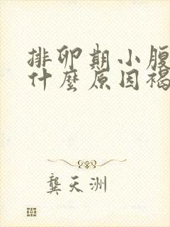 排卵期小腹胀痛什么原因褐色分泌物