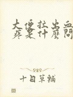 大便拉出血肚子疼是什么问题