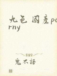 九色 国产porny