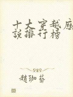 十大穿越历史小说排行榜封面