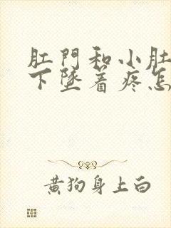 肛门和小肚子往下坠着疼怎么回事