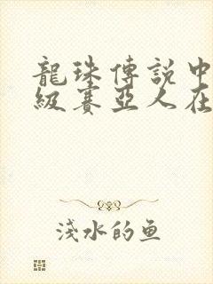 龙珠传说中的超级赛亚人在线观看封面