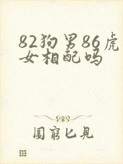 82狗男86虎女相配吗
