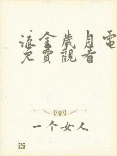 流金岁月电视剧免费观看