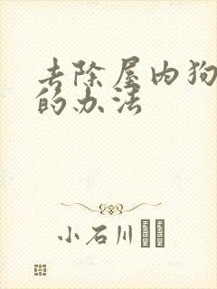 去除屋内狗尿味的办法