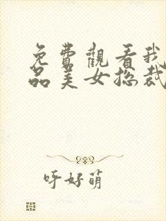 免费观看我的极品美女总裁