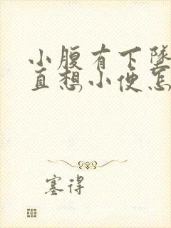 小腹有下坠感一直想小便怎么回事封面