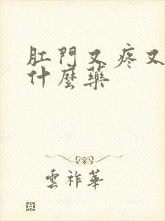 肛门又疼又痒用什么药