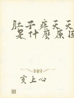 肚子疼天天拉屎 是什么原因