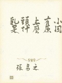 乳头上有小疙瘩是什么原因