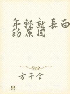 年轻就长白头发的原因