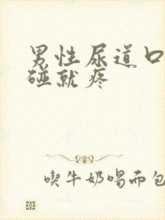 男性尿道口红一碰就疼封面