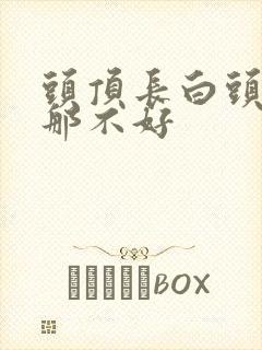 头顶长白头发是那不好