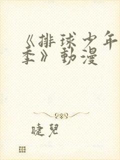 《排球少年第二季》动漫