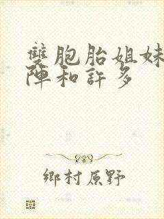 双胞胎姐妹齐上阵和许多