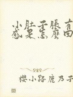 小肚子胀有下坠感是怎么回事