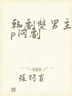 韩剧双男主双cp网剧