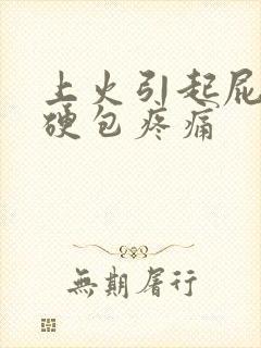 上火引起屁眼长硬包疼痛