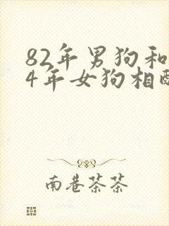 82年男狗和94年女狗相配婚姻如何