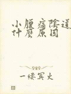 小腹痛阴道出血什么原因