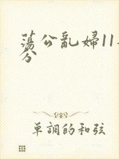 荡公乱妇11部分封面