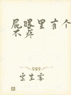 屁眼里有个肉球不疼