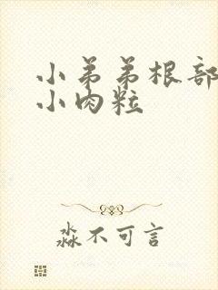 小弟弟根部长了小肉粒