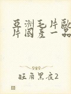 亚洲毛片欧洲毛片国产一品